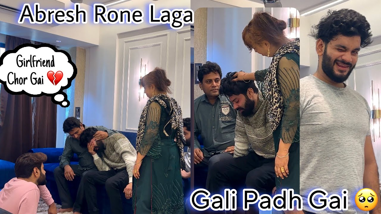 Girlfriend Chorke Gai 🥺 Abresh Ka Rona Khatam Nahi Ho raha H| Prank on Zeeshan ki Family | Fokats |