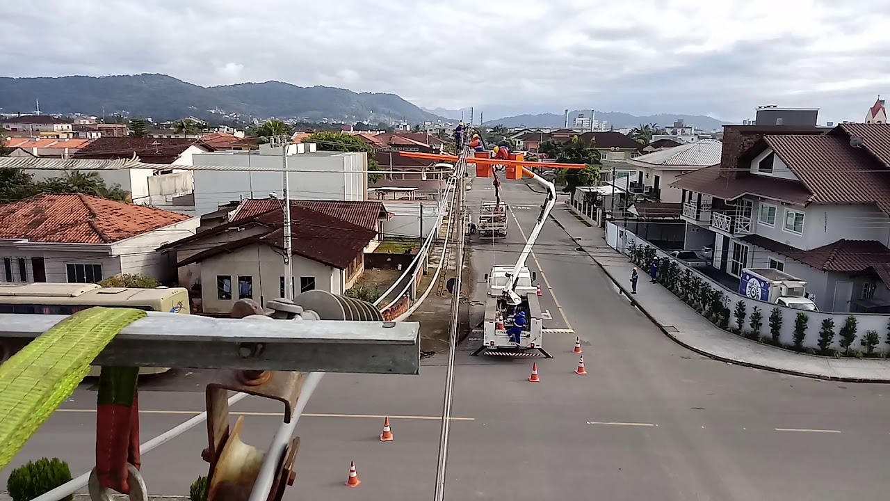 Lançamento de rede compacta....