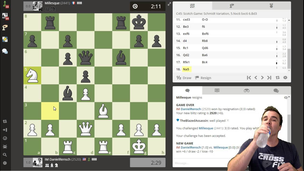 Blitz Brawls on Chess.com with Danny Rensch