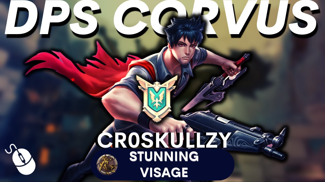 First Time Ever UNIQUE DPS Corvus in High Elo CR0skullzy (Master) Paladins Corvus Competitive