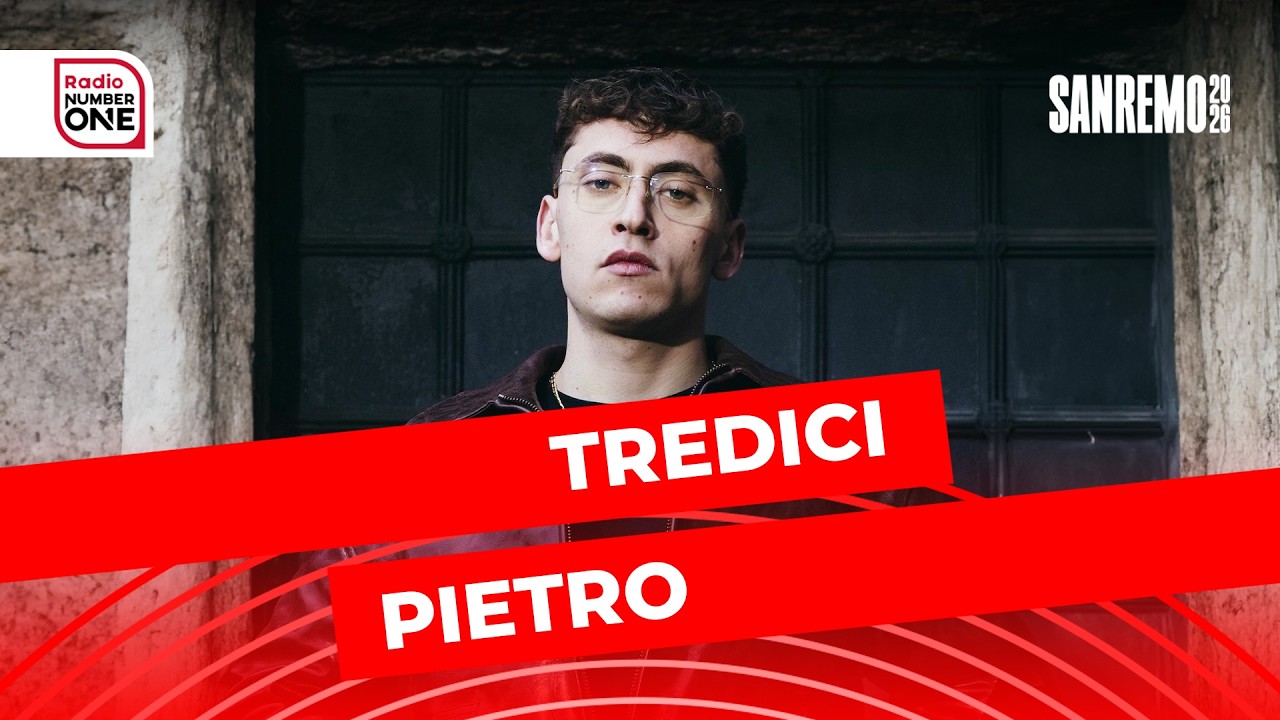 La prima al Festival di TREDICI PIETRO: «Celebro la mia storia» | Radio Number One a Sanremo 2026