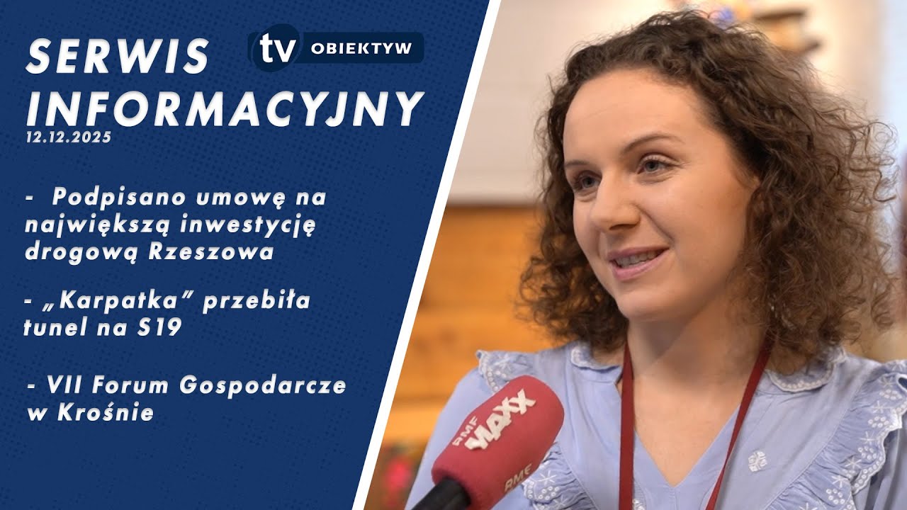 Serwis informacyjny 12.12.2025 | Telewizja Obiektyw