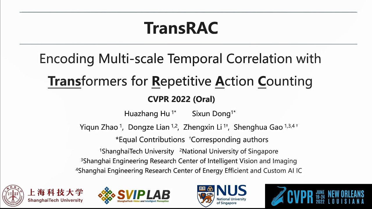 TransRAC: Encoding Multi-scale Temporal Correlation with Transformers for Repetitive Action Counting