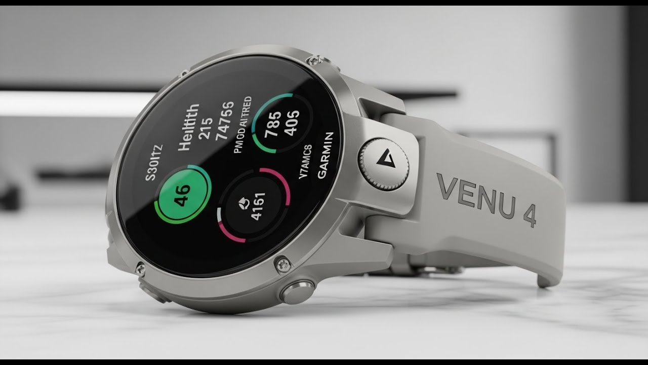 Это Garmin Venu 4? Утекли изображения и характеристики!