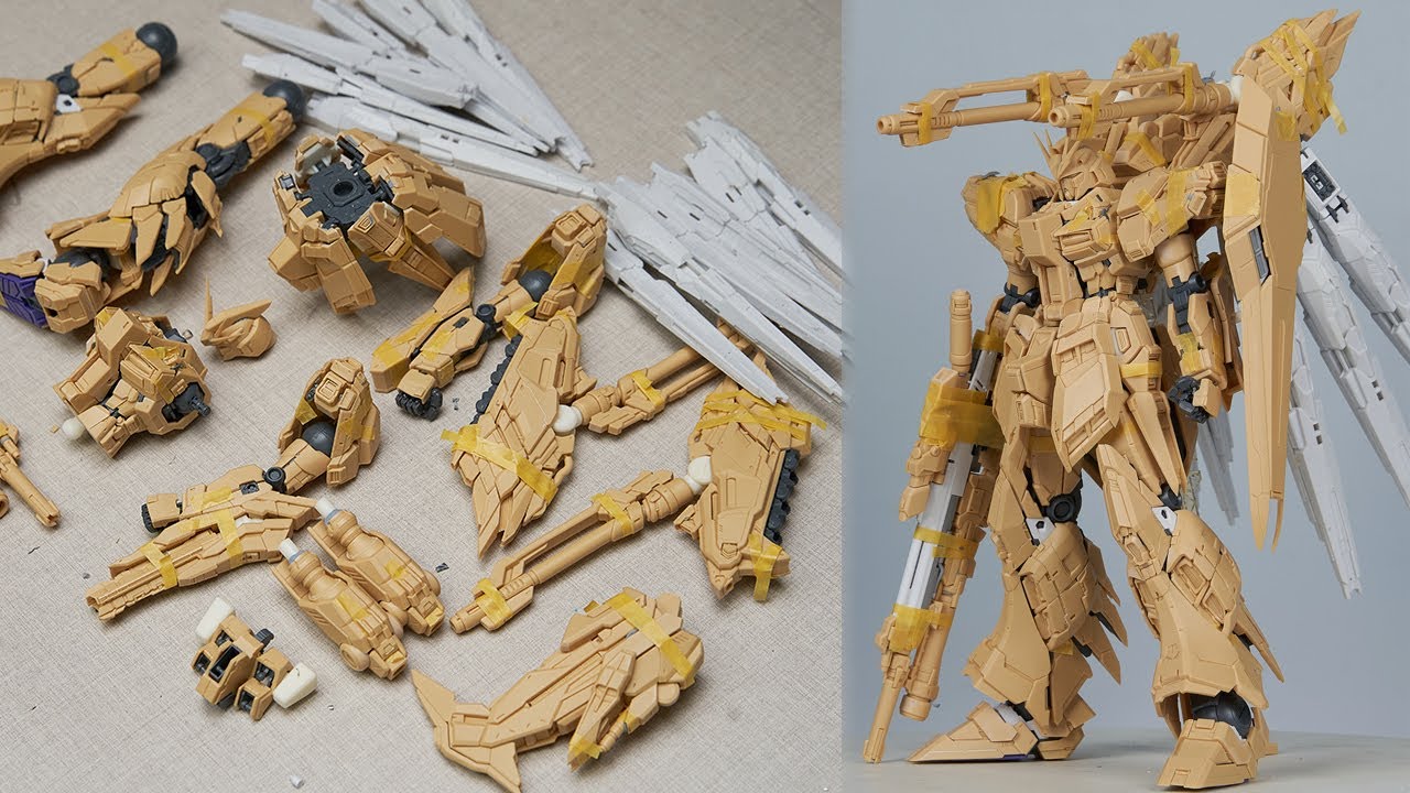HI-v gundam YJ resin conversion Ep.1 가조립