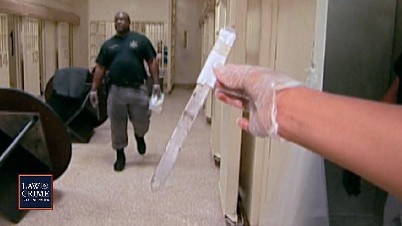 Officers Lock Down Jail for Major Shakedown, Find Homemade Shank (JAIL)