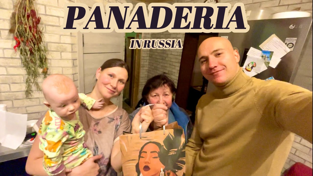 FIRST ORDERS IN OUR FILIPINO BAKERY IN RUSSIA! Cooking Banana Loaf and Spanish bread!