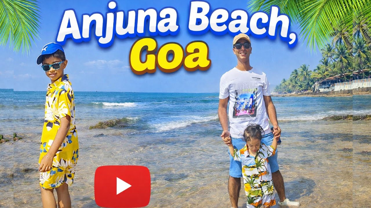 Anjuna Beach, Goa 2026। December crowd, Flea market। Goa Diary। Hindi vlog 