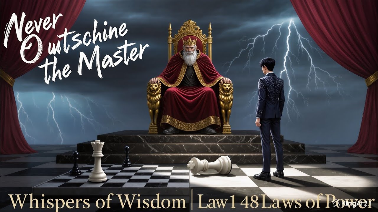 Never Outshine the Master 👑 | Whispers of Wisdom | Law 1 | 48 Laws of Power
