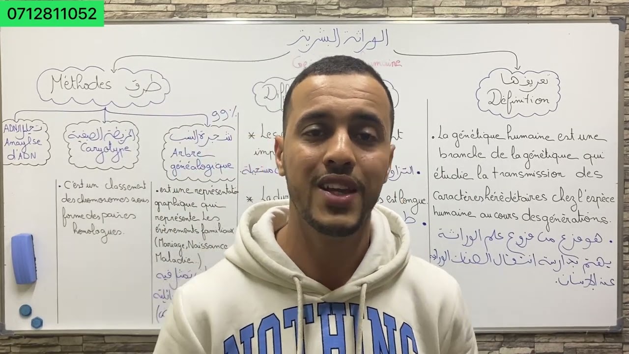 الوراثة البشرية : مدخل arabe et biof