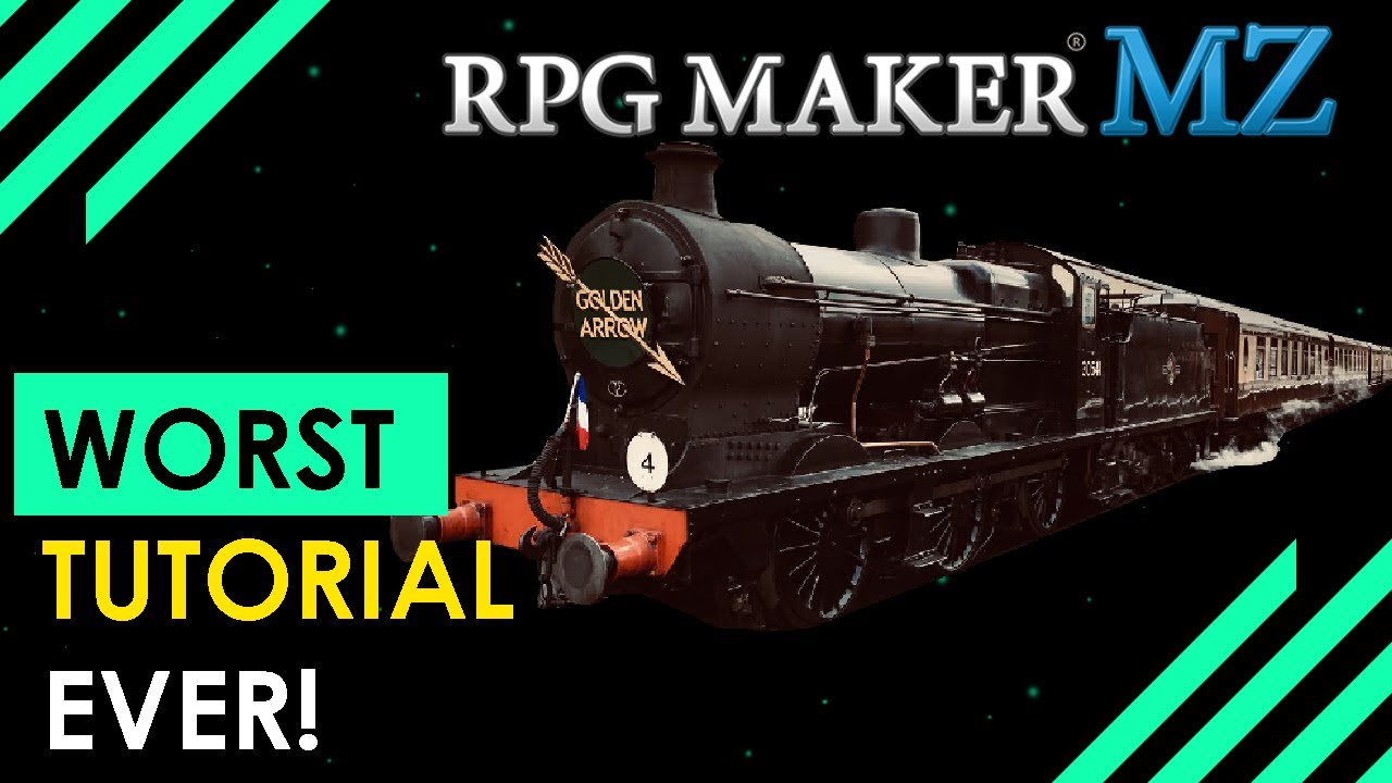 Путешествие на поезде: обучающее видео по RPG Maker MV/MZ/VX