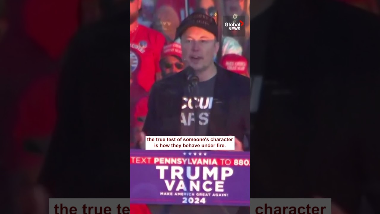 Elon Musk joins Donald Trump at US election campaign rally, declares 