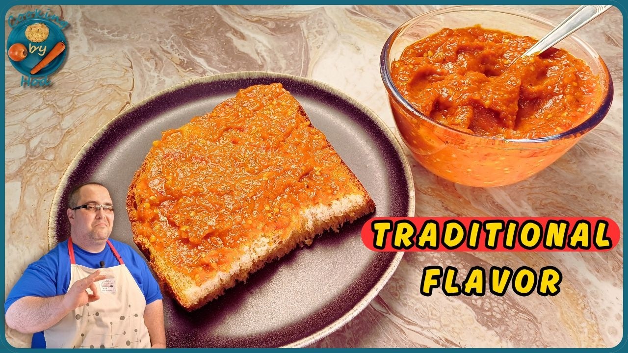 Romanian Zacuscă: Smoky Fire Roasted Veggie Spread
