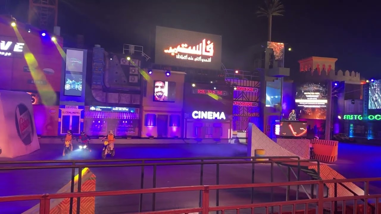 Amazing Motorbike Stunts @ Global Village