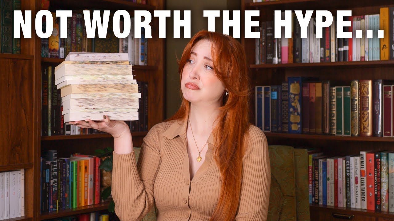 Top 10 Most Disappointing Books of 2024 👎