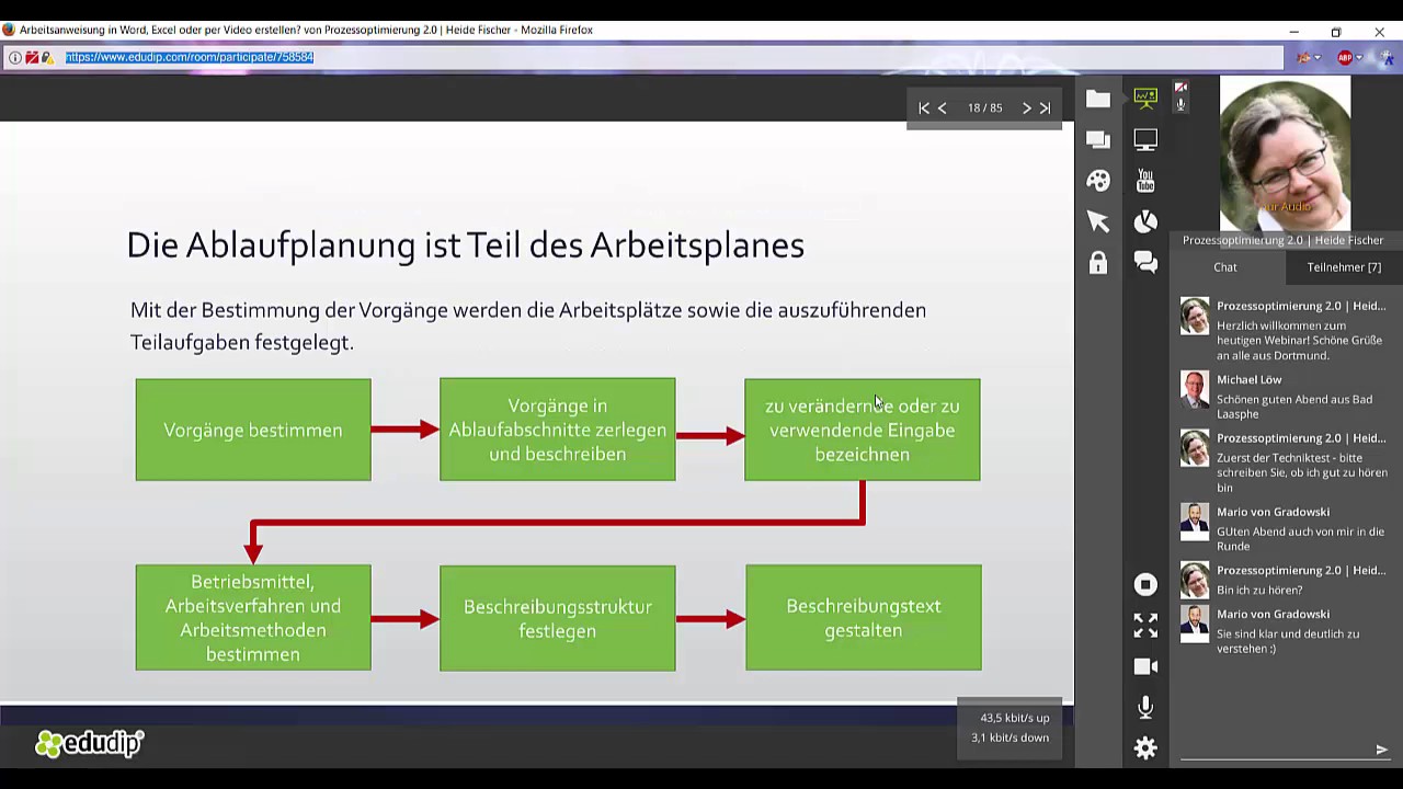 Webinar Arbeitsanweisungen erstellen