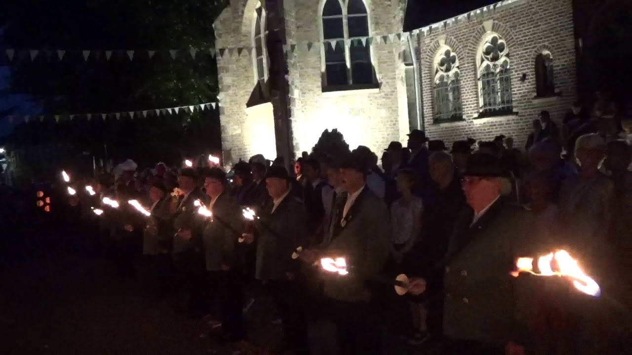 424.Schützenfest Köln Stammheim Großer Zapfenstreich 2018