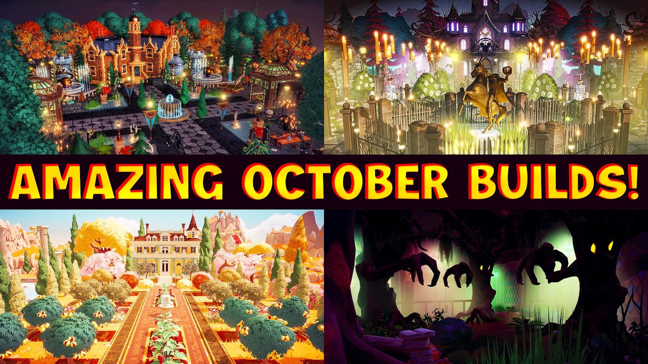 Incredible Community Builds in Disney Dreamlight Valley. Super Creative Ideas For Your Valley!