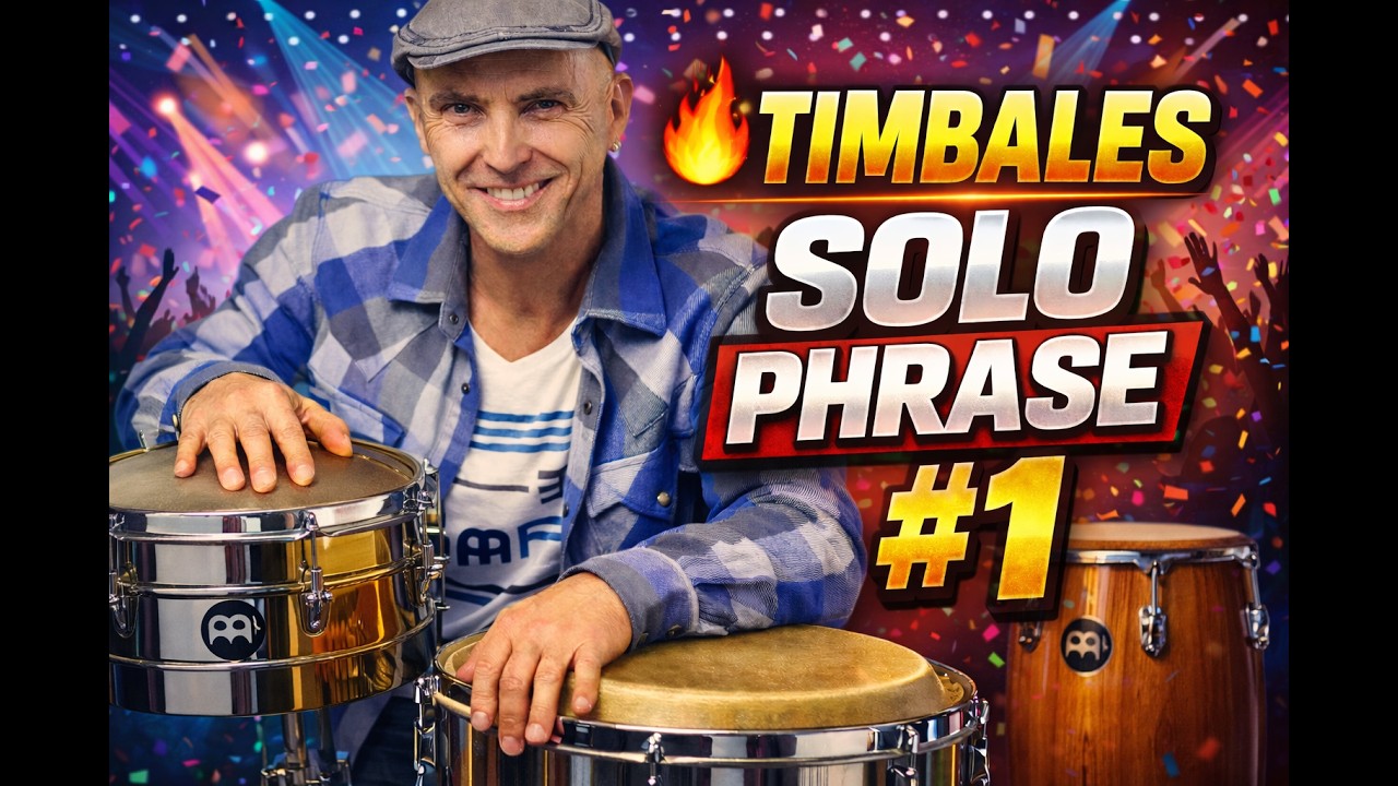 MEJORA TU FRASEO - learn Afro-Cuban timbales phrasing + PDF