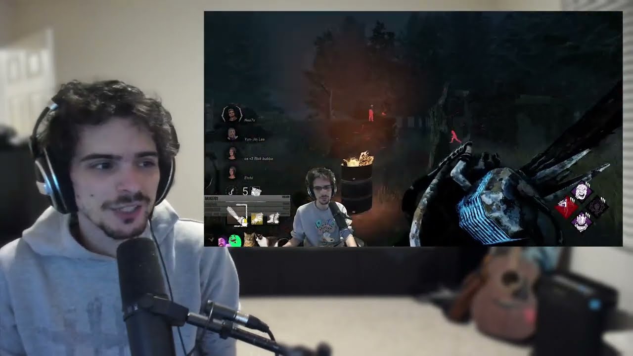 Dual Perspective Training Wheels-off Billy vs. Comp(ish) 4man - Dead by Daylight
