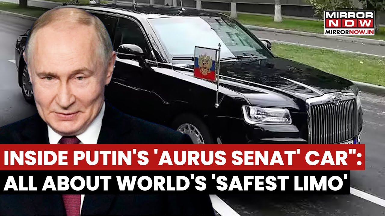 Putin Visits India: All About Russian President's Car 'Aurus Senat', World's Safest Limousine