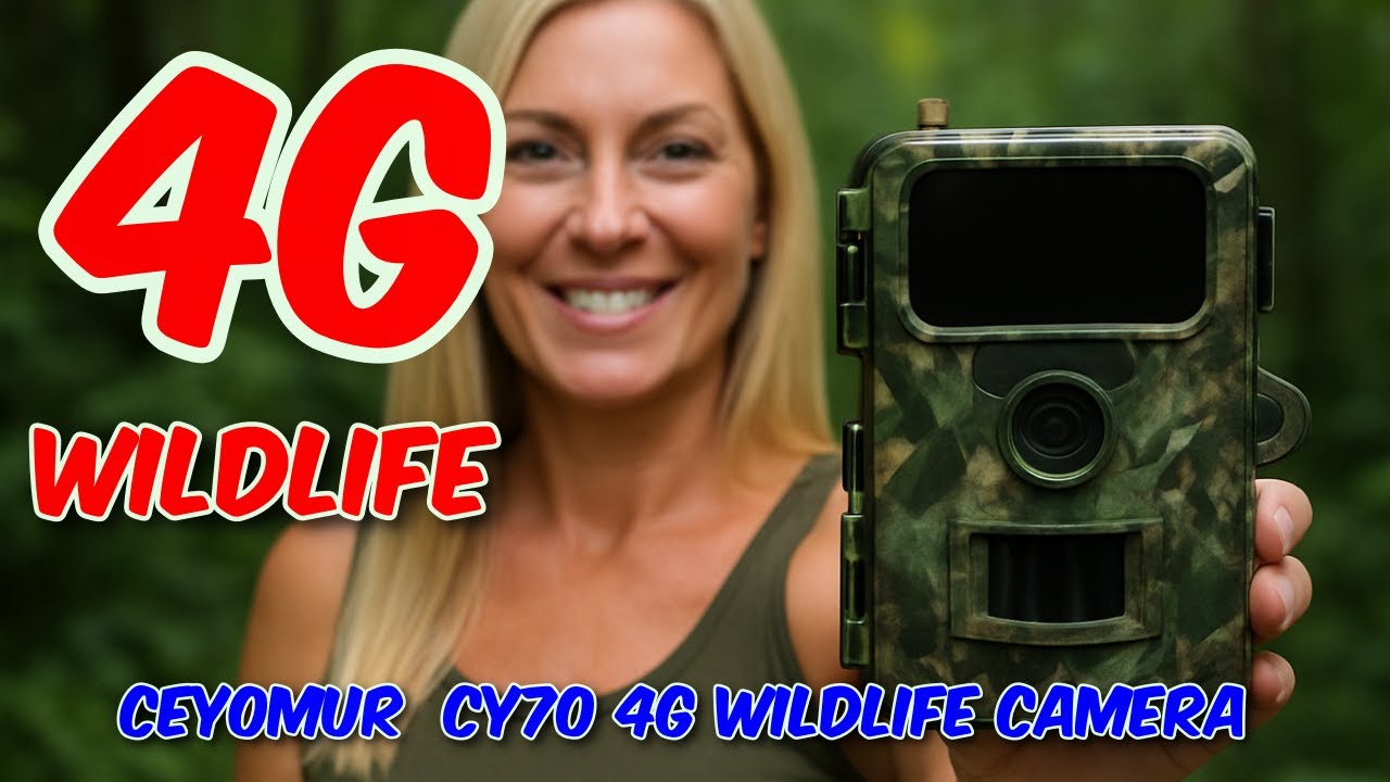 The Best Budget Sim Card TrailCam - CEYOMUR  CY70 4G Wildlife Camera Review