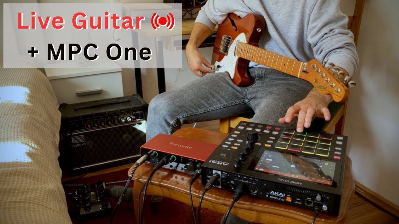 Mellow Guitar & MPC One // LIVE JAM