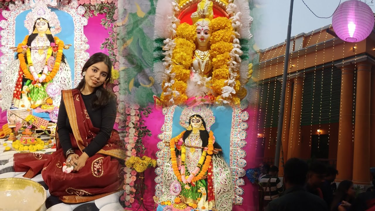 Saraswati puja vlog 🦢✨ | Your Bristi || 