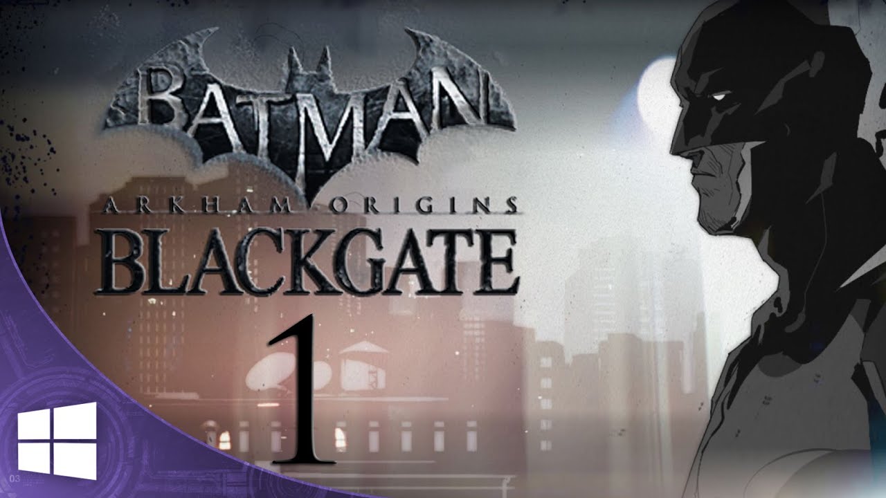 Batman Arkham Origins: Blackgate (ITA) -Il Film- Parte 1 [1080p 60fps]