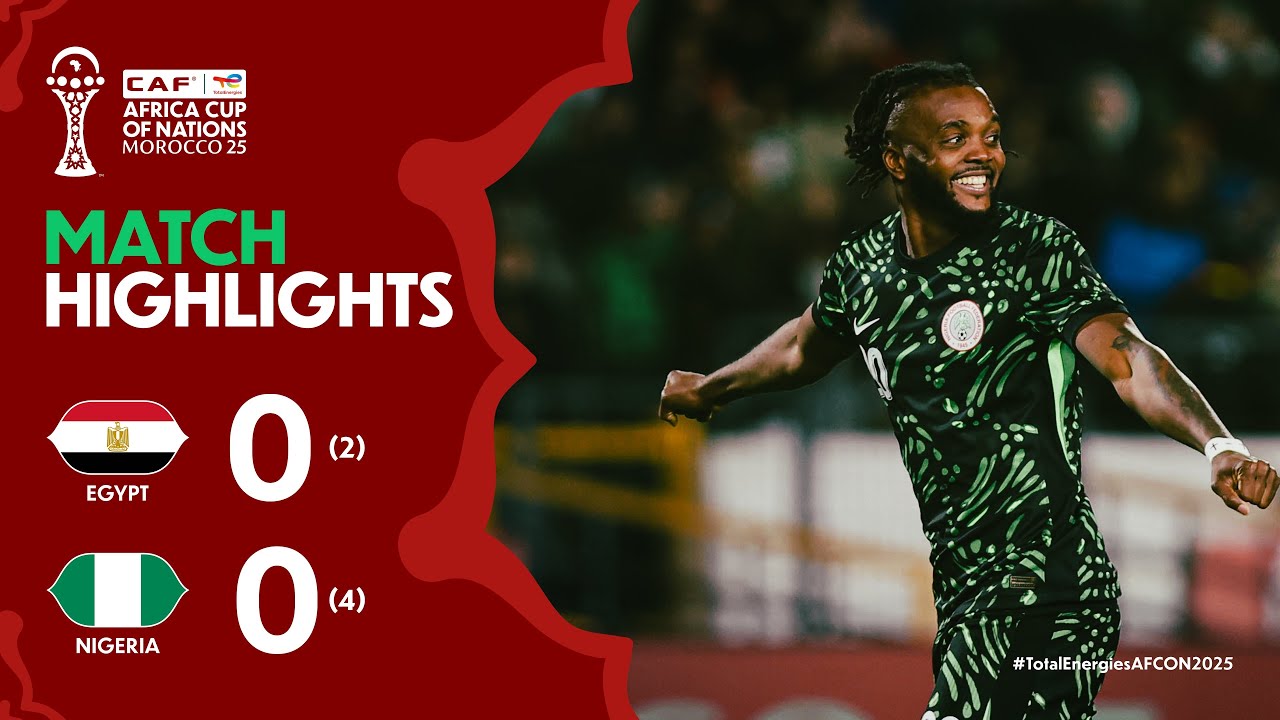 HIGHLIGHTS | Egypt 🆚 Nigeria | #TotalEnergiesAFCON2025 - Third-Place | ملخص مباراة مصر ونيجيريا