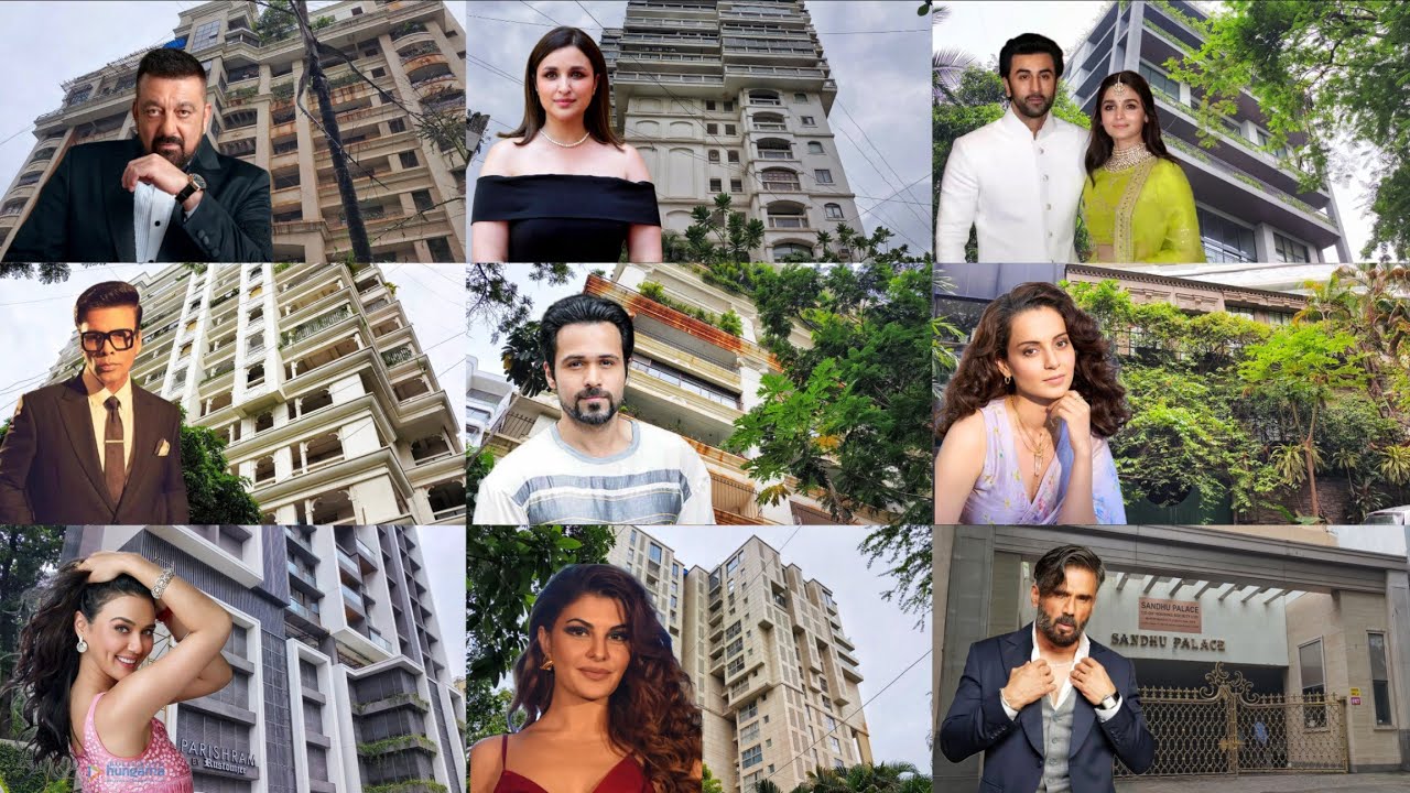 MUMBAI'S PALI HILL | Bollywood Celebrities Ultra Luxurious Residential Area | 4K Monsoon Rain Walk