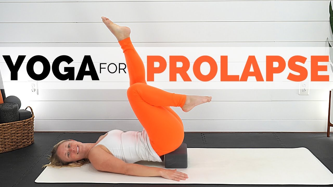 YOGA FOR PELVIC FLOOR PROLAPSE | Ease Pelvic Pressure, Heaviness, and Pain | HIP Mobility