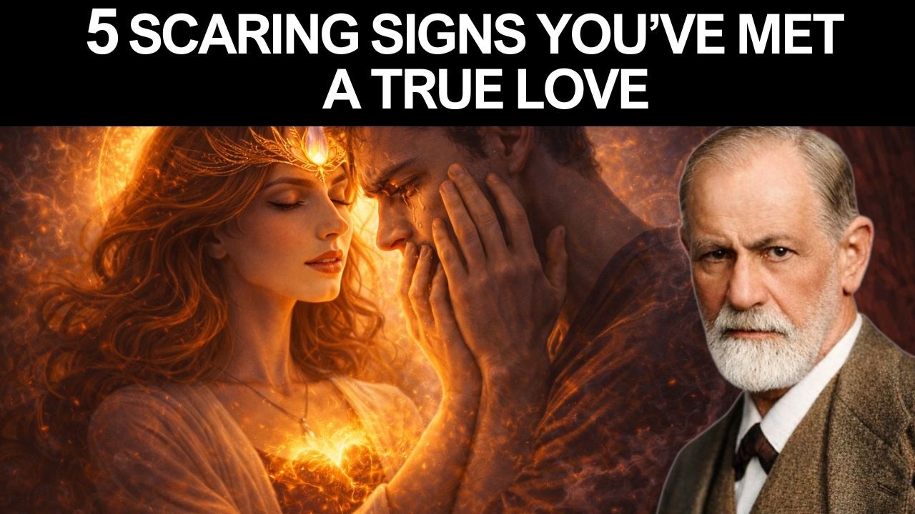 5 Scaring Signs You’ve Met a TRUE LOVE (The Ego Can’t Handle This)| Sigmund Freud