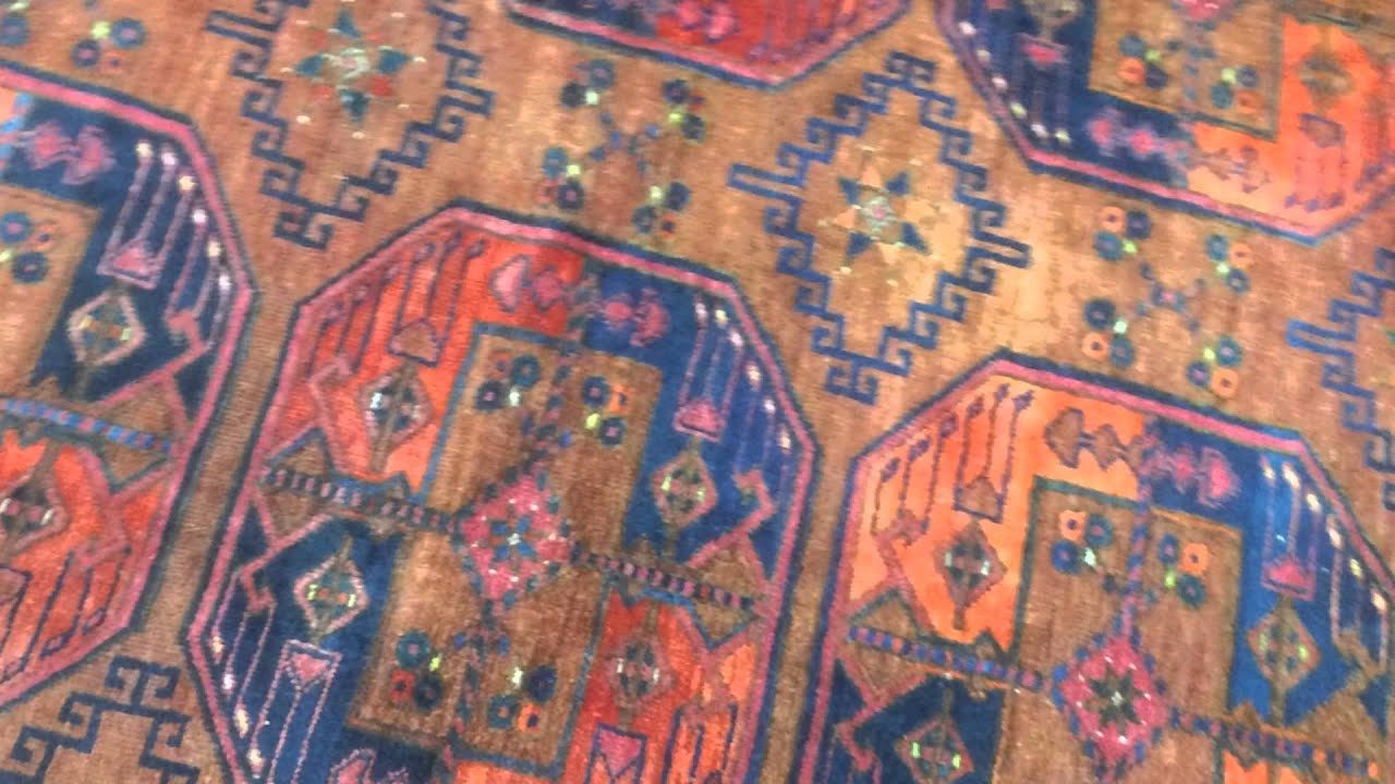 Genuine Antique Ersari Turkmen Carpet