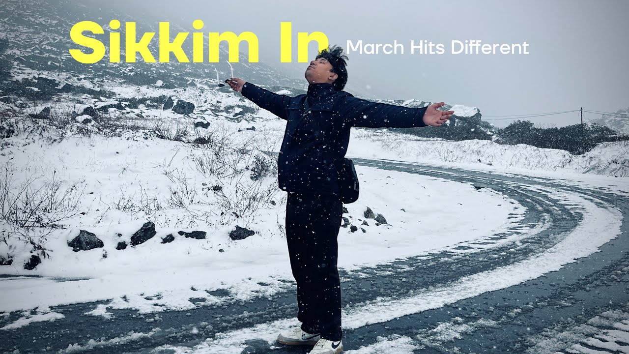 Lost in the Beauty of North Sikkim 🌨️ | A Cinematic Journey