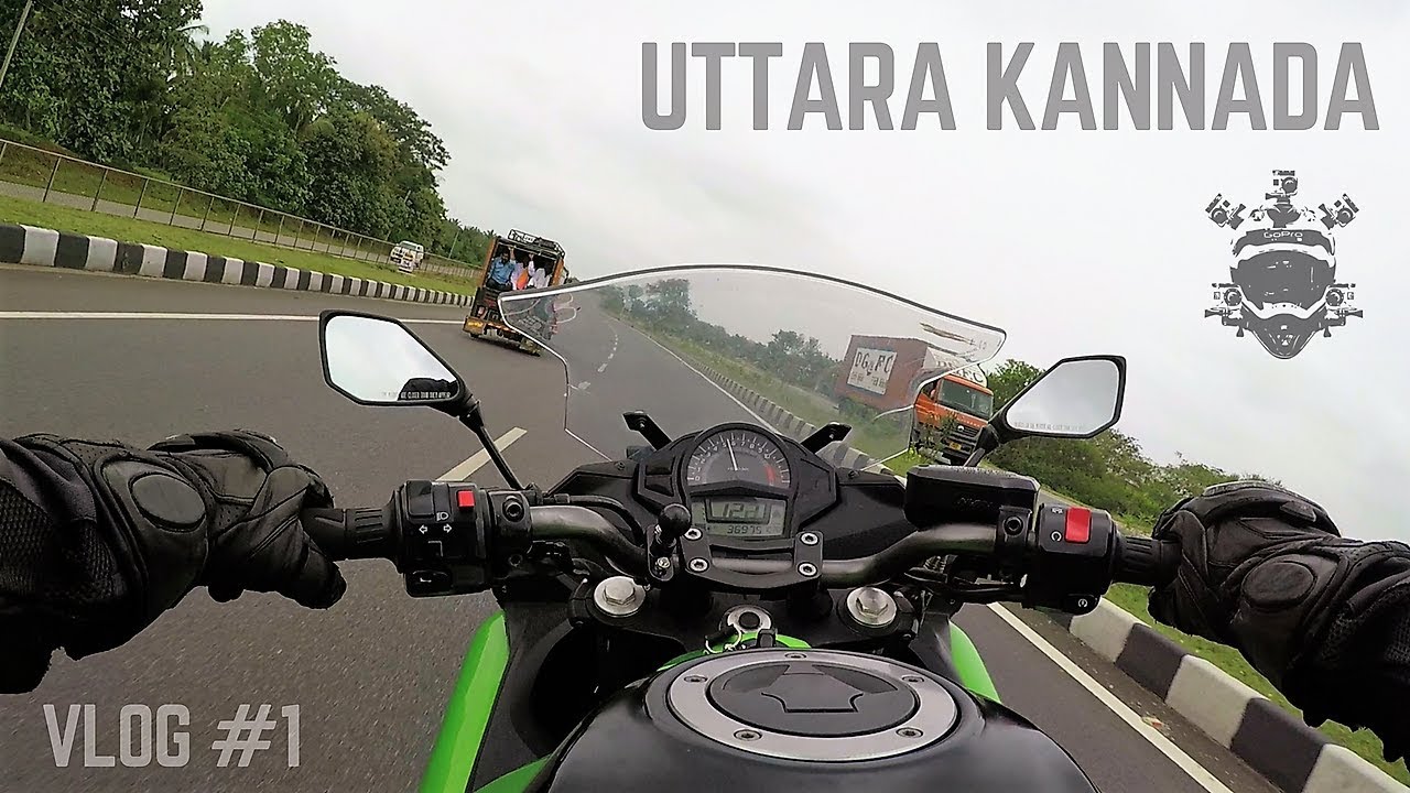 Bangalore to Yellapur - Uttara Kannada Ride - Vlog 1 - Riding Ninja 650 for the first time