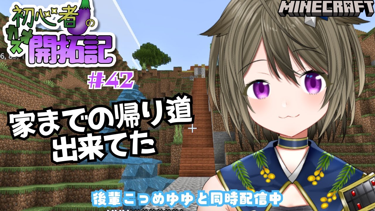 【マイクラ】初心者🍆のカオス開拓記（保護者付き）#42