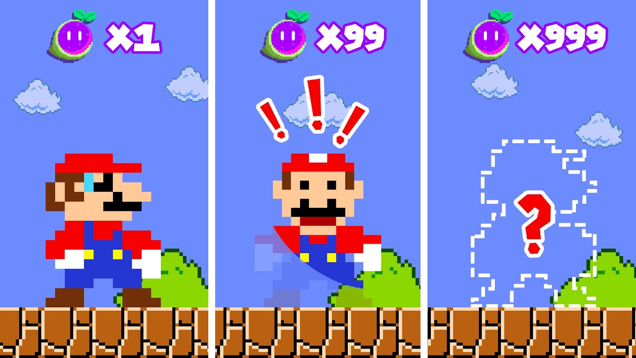 Mario Wonder but Every Badges makes Mario INVISIBLE!!!! | ADN Game