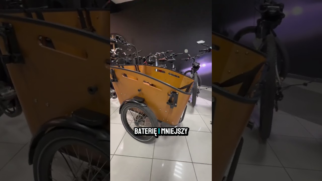 Rower cargo elektryczny *konwersja roweru cargo *