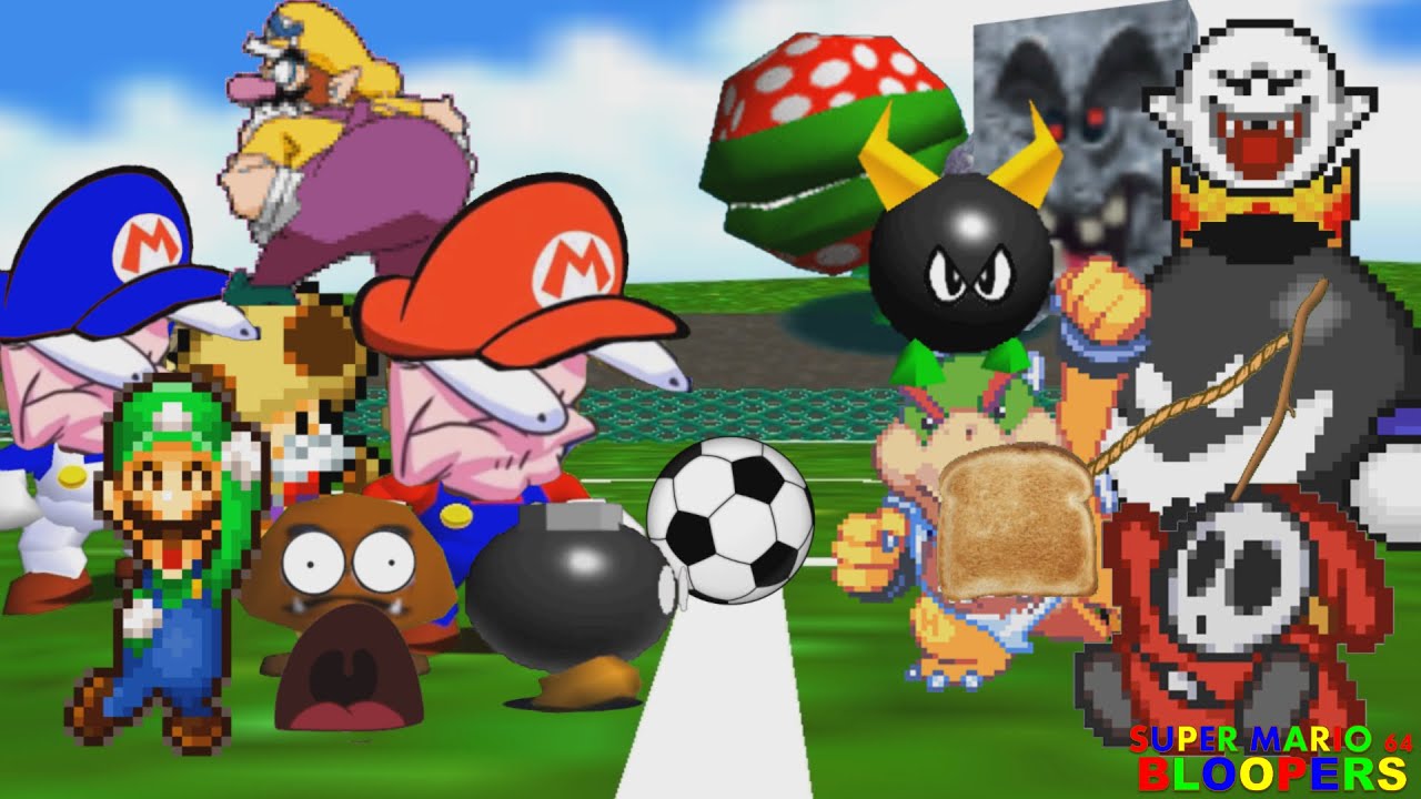 SM64 Bloopers: Smexy Soccer 2