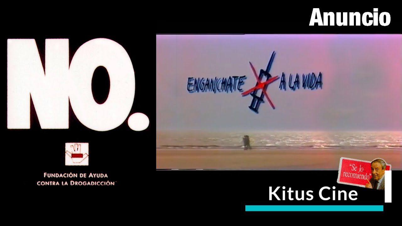 ANUNCIO de NO A LAS DROGAS : Enganchate a la vida