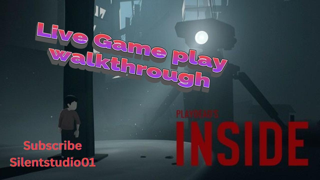 INSIDE Game LIVE 🔴 | Dark Horror Puzzle Adventure | Playdead Gameplay