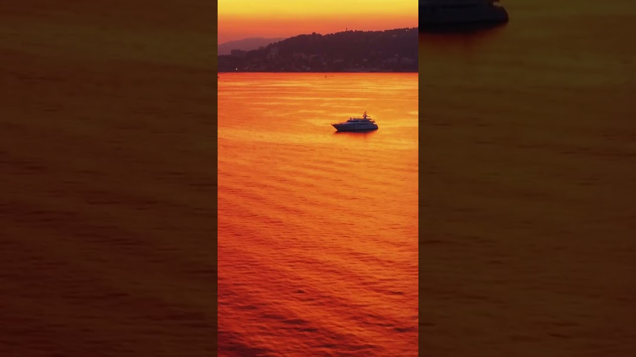 🚁 Gold Coast sunset drone view       