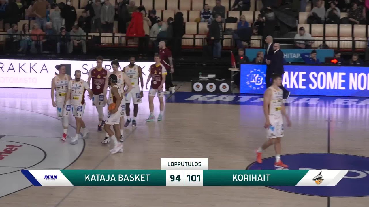 Kataja Basket vs. Korihait - Game Highlights