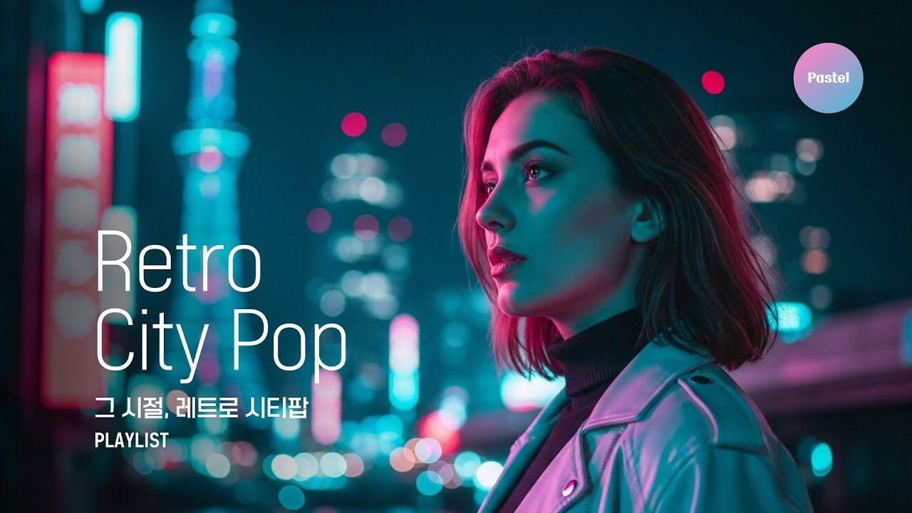 🎧 [ Playlist ] 부드러운 밤과 드라이브, 레트로 시티팝  -  Original Retro City Pop