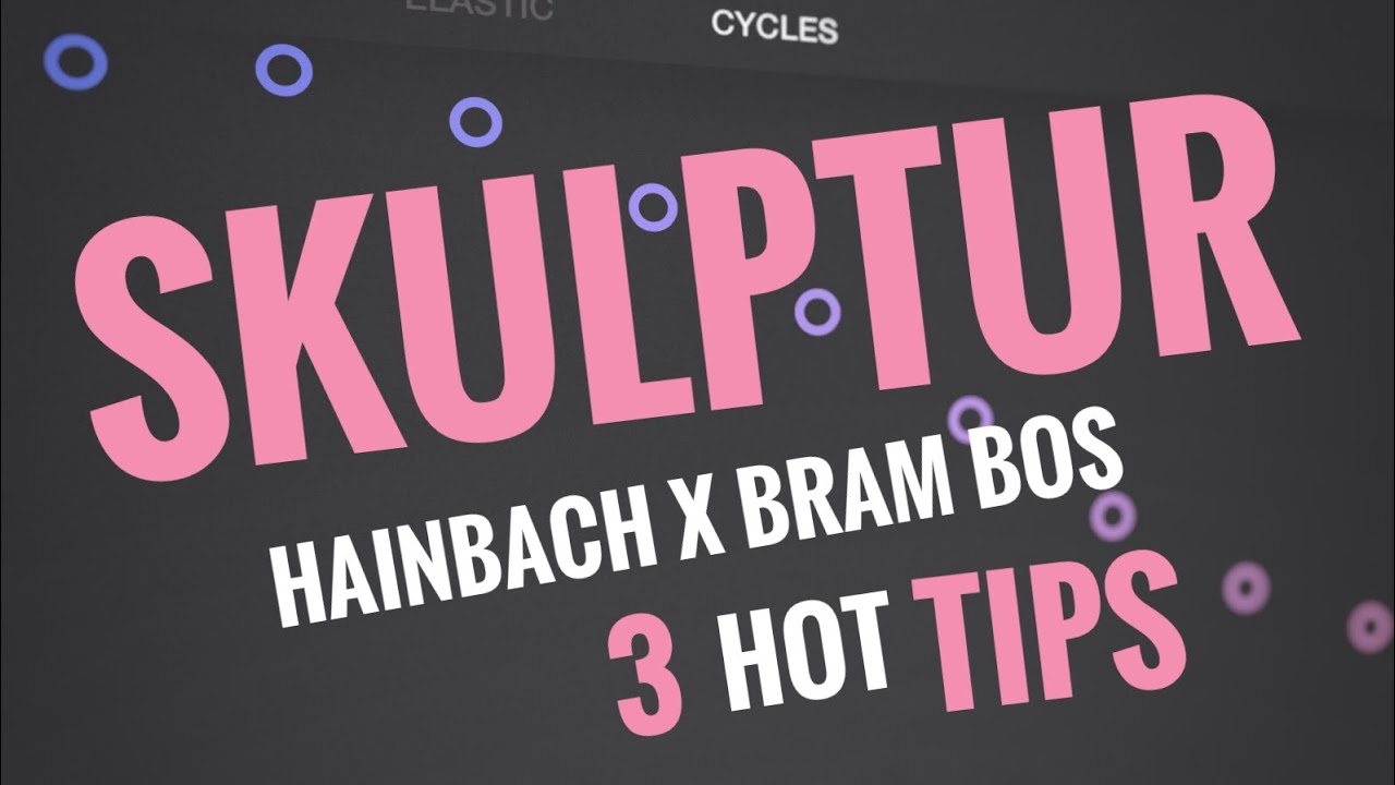 Hainbach x Bram Bos Skulptur // 3 Creative Tips