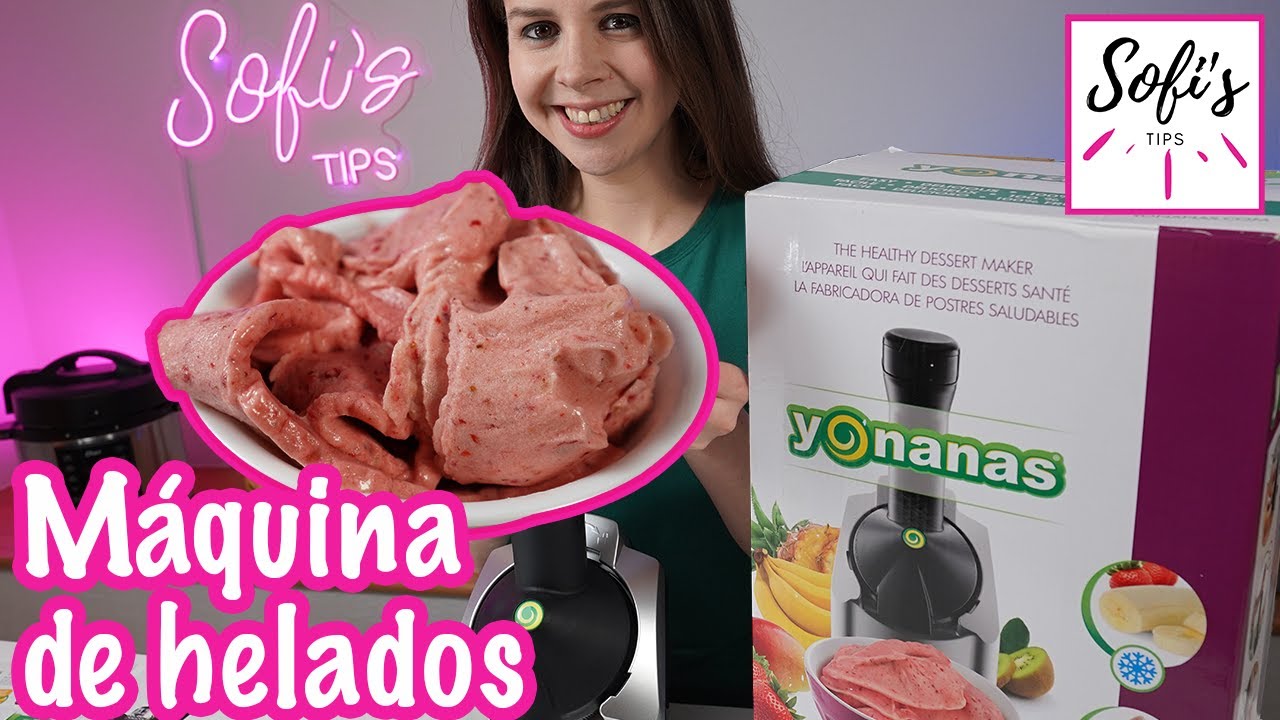 YONANAS maquina para hacer helados como funciona donde comprar en Mexico como hacer helados en casa!