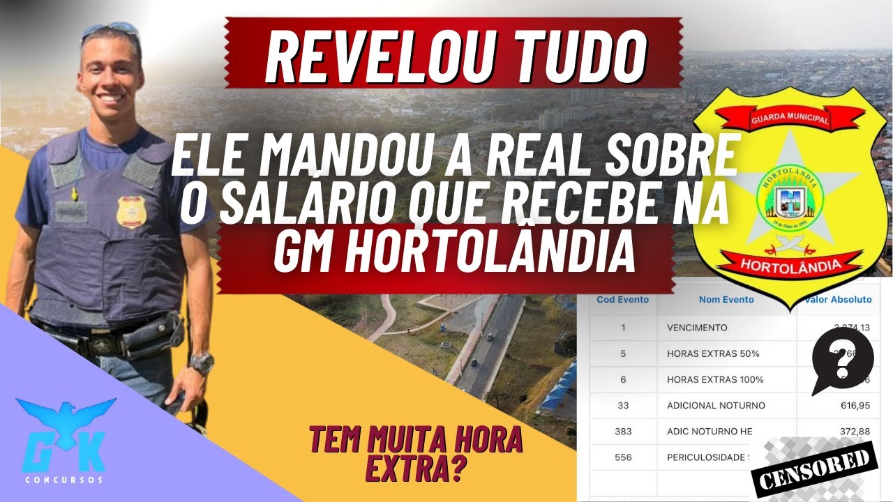Descubra o REAL Salário da GM HORTOLÂNDIA - SP