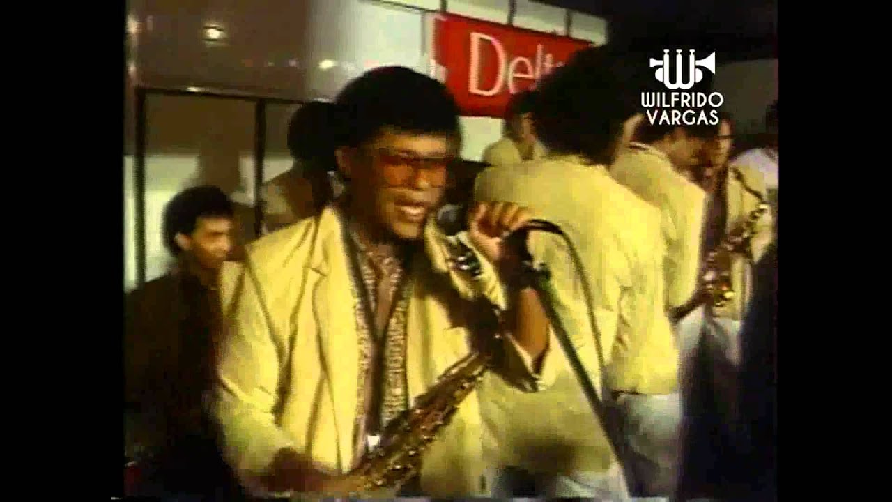 Wilfrido Vargas El Africano Improvisacion Tv Studio 4 Costa Rica 90s