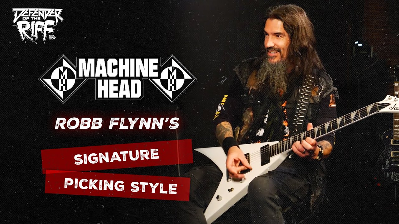 ROBB FLYNN's Signature Picking Style - Defender of the Riff